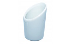 Mini pot en porcelaine blanche x 4 unités