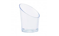 Verrine plastique transparente "Pia" de contenance 30 ml x 15 unités