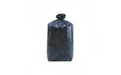 Sac poubelle noir de contenance 110000 ml x 25 unités