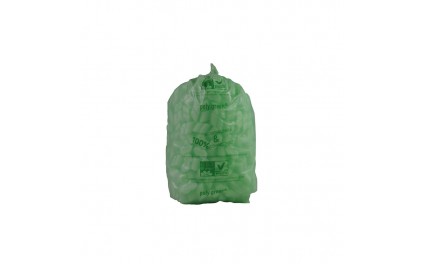 Sac poubelle vert de contenance 110000 ml x 20 unités